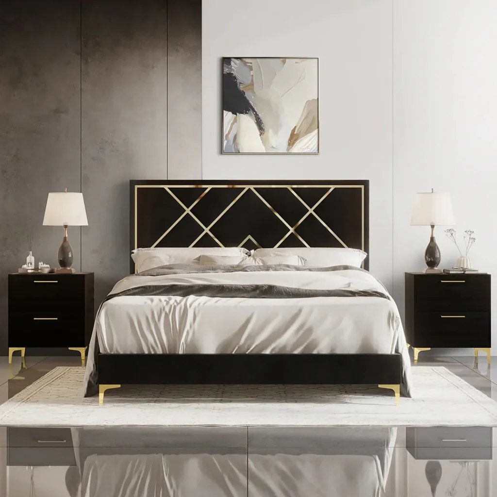 CraftPorch-3-Piece-Bedroom-Nightstands-Set-Velvet-Upholstered-Bed_1800x1800
